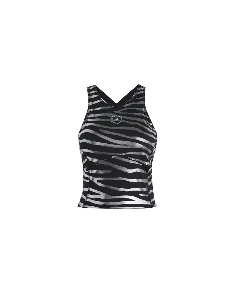 adidas ASMC CROP MET   - TOPS - Topsauf YOOX.COM Schwarz