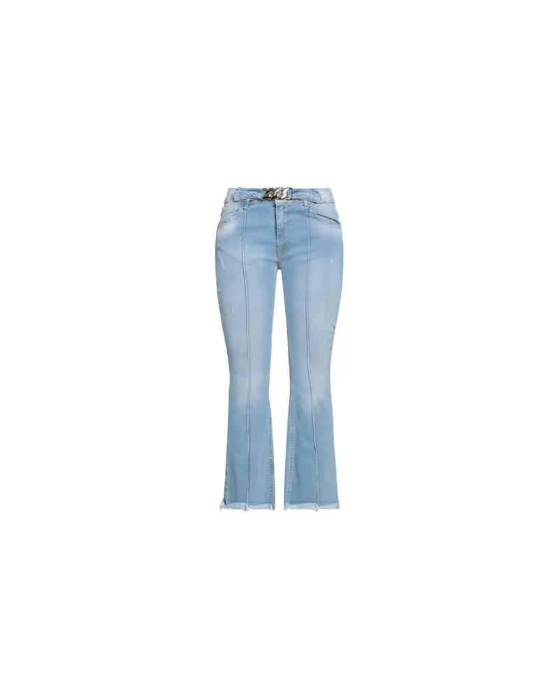 CRISTINAEFFE HOSEN & RÖCKE - Jeanshosenauf YOOX.COM Blau
