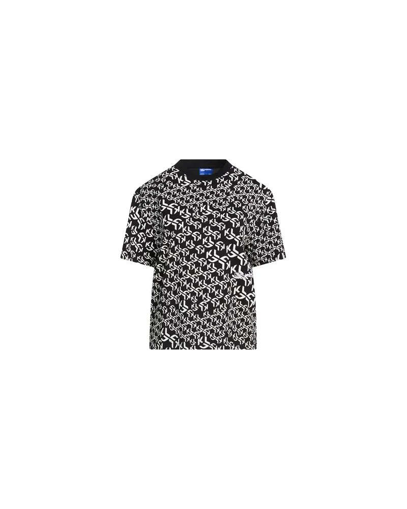 Karl Lagerfeld TOPS - T-shirtsauf YOOX.COM Schwarz