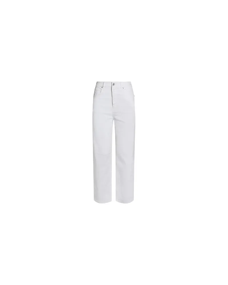 Max Mara HOSEN & RÖCKE - Jeanshosenauf YOOX.COM Weiß