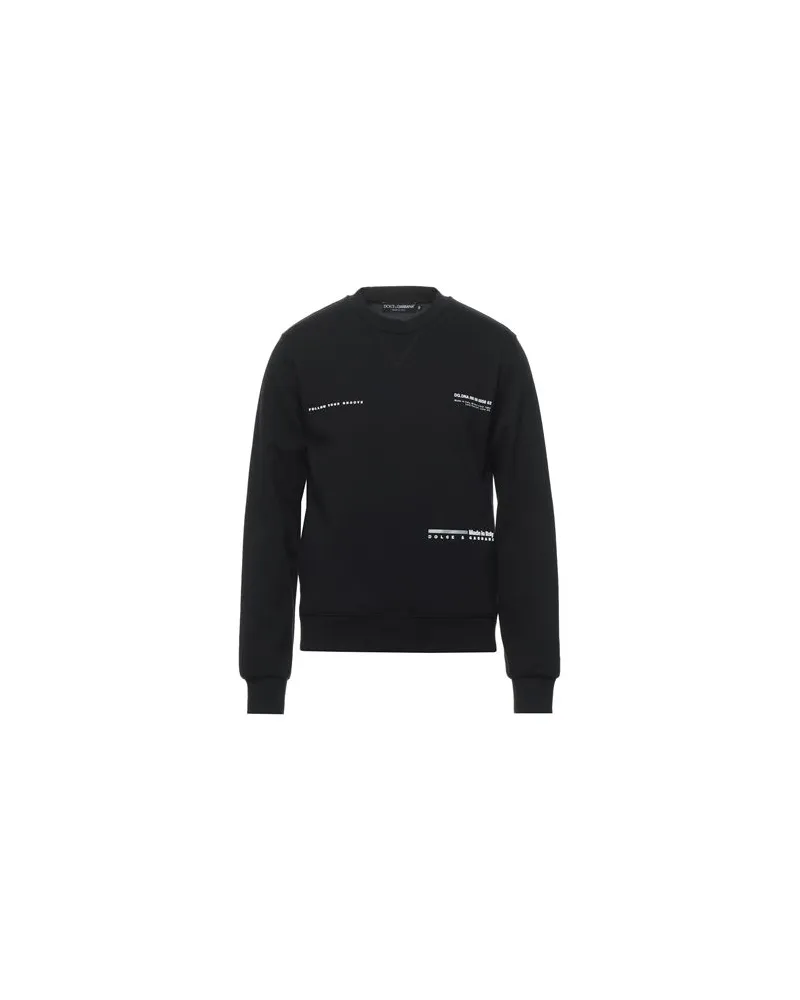 Dolce & Gabbana TOPS - Sweatshirtsauf YOOX.COM Schwarz