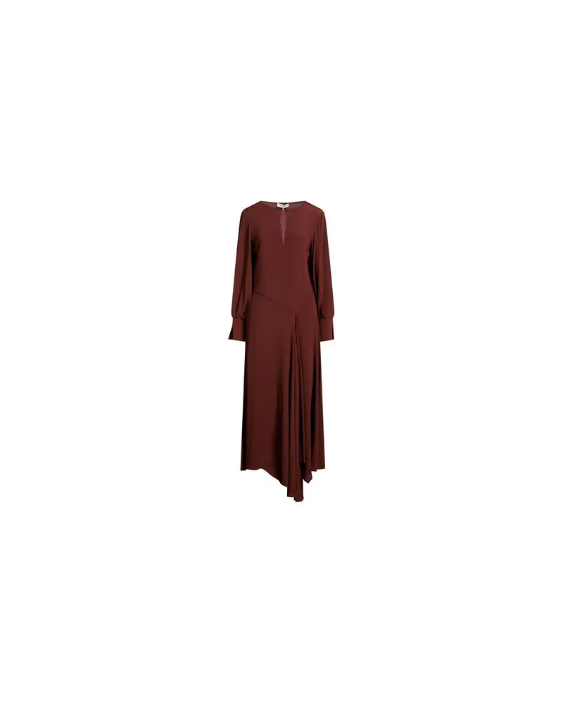 Manila Grace KLEIDER - Maxi-Kleiderauf YOOX.COM Braun