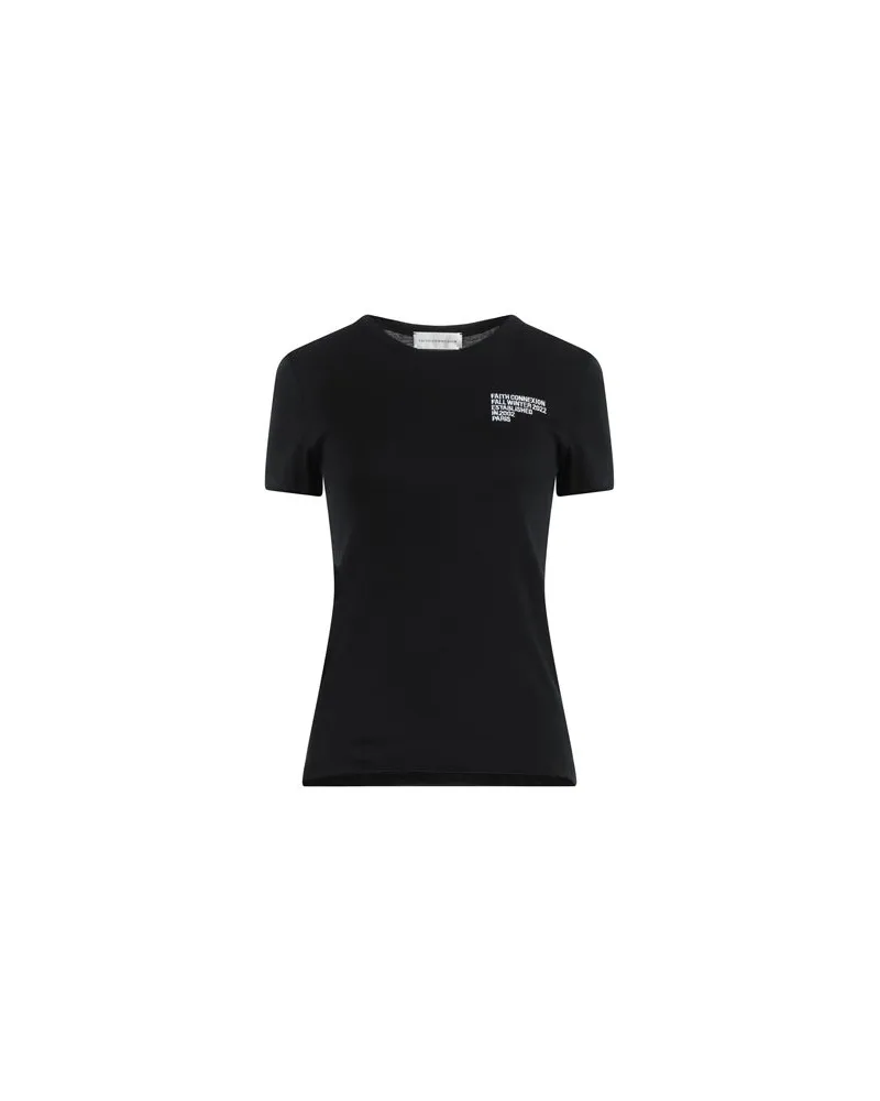 Faith Connexion TOPS - T-shirtsauf YOOX.COM Schwarz