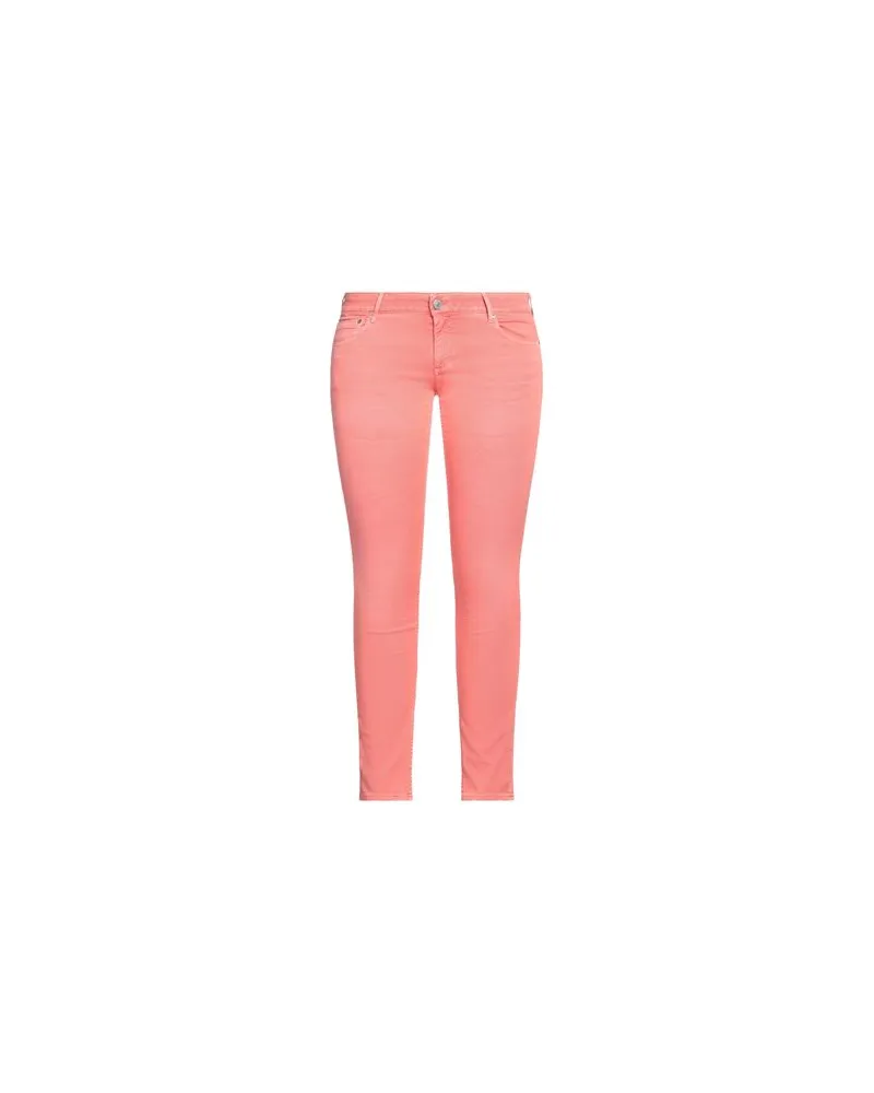 Care Label HOSEN & RÖCKE - Jeanshosenauf YOOX.COM Koralle