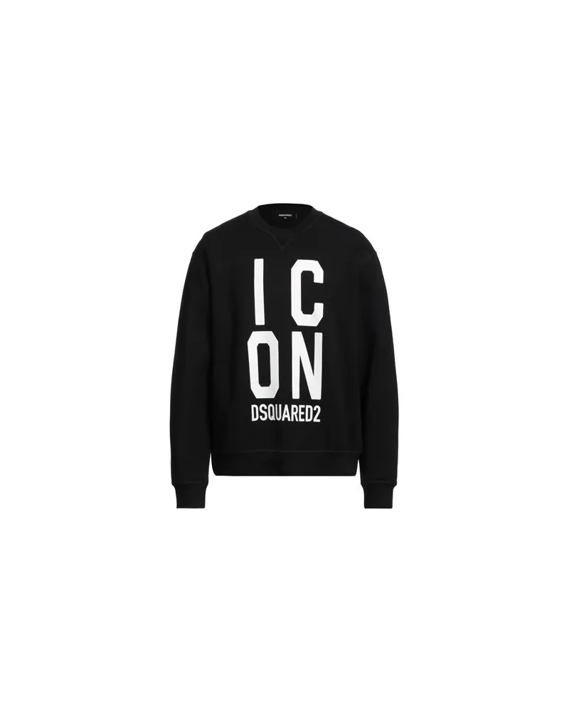 Dsquared2 TOPS - Sweatshirtsauf YOOX.COM Schwarz