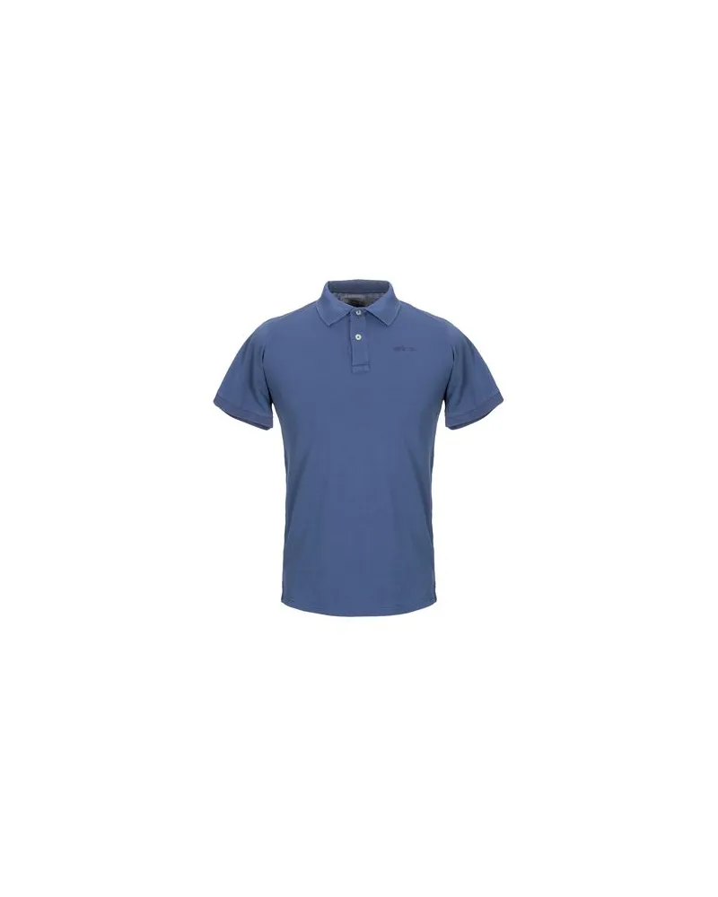 Roy Roger's ROŸ ROGER TOPS - Poloshirtsauf YOOX.COM Blau