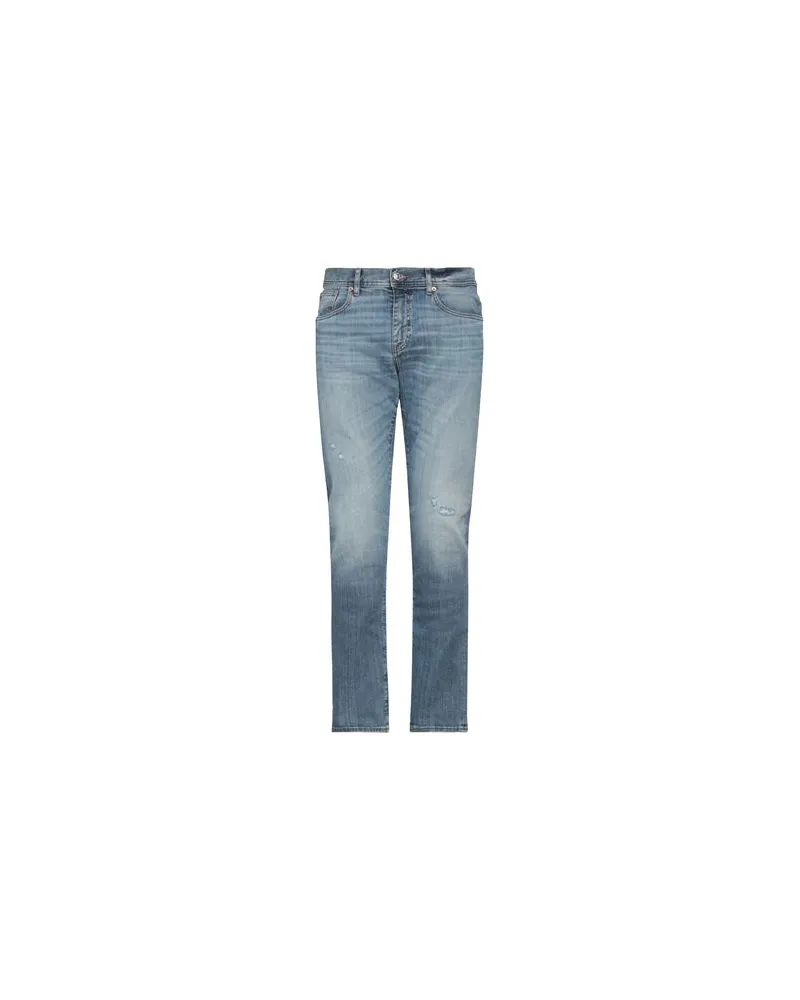Armani Exchange HOSEN & RÖCKE - Jeanshosenauf YOOX.COM Blau