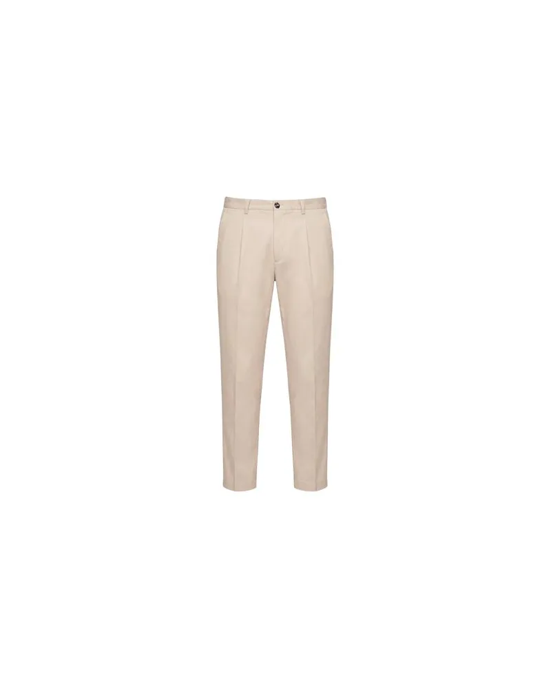 OFFICINA 36 HOSEN & RÖCKE - Hosenauf YOOX.COM Cremeweiß