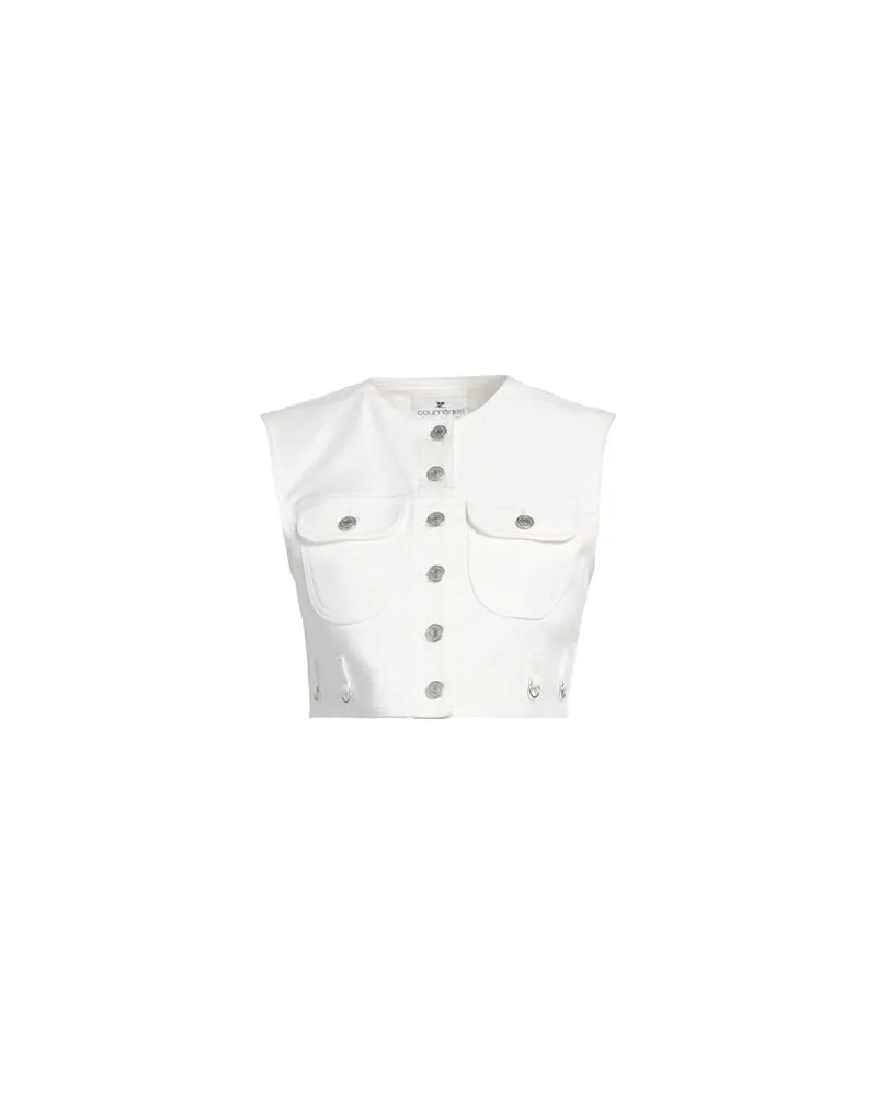 Courrèges JACKEN & MÄNTEL - Jeansjacken/Mäntelauf YOOX.COM Weiß
