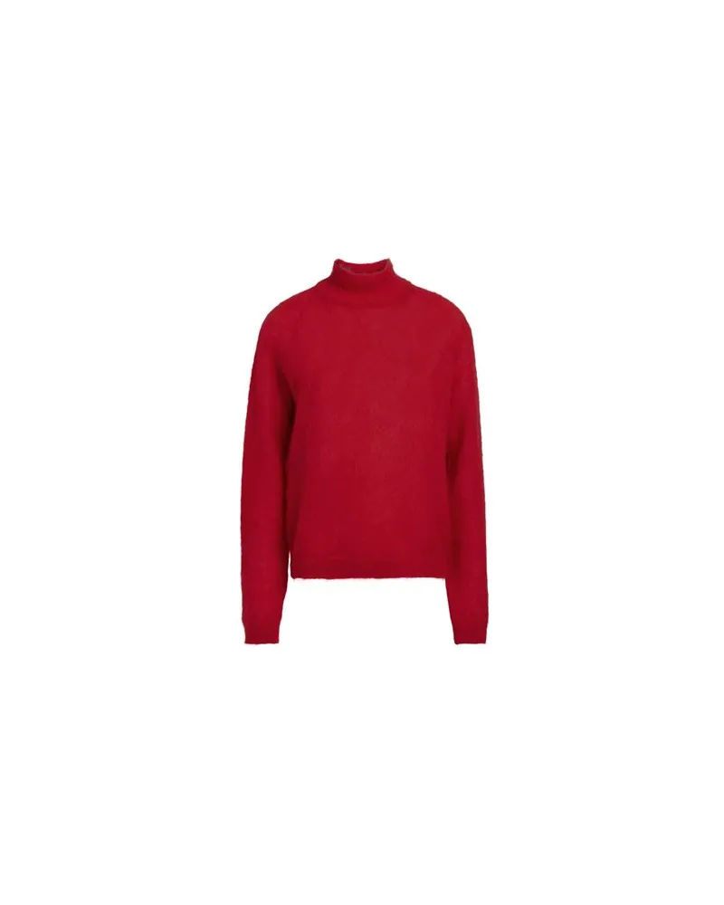 Alberta Ferretti STRICKWAREN - Rollkragenpulloverauf YOOX.COM Rot
