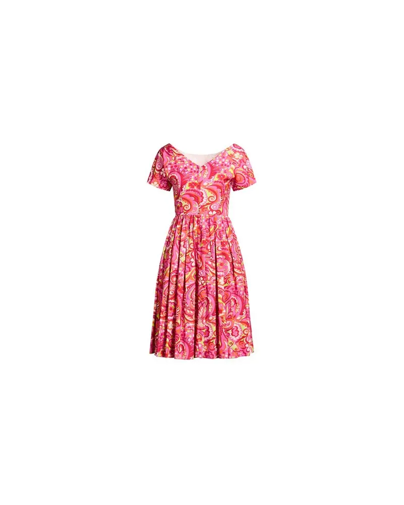 Dolce & Gabbana KLEIDER - Midi-Kleiderauf YOOX.COM Fuchsia