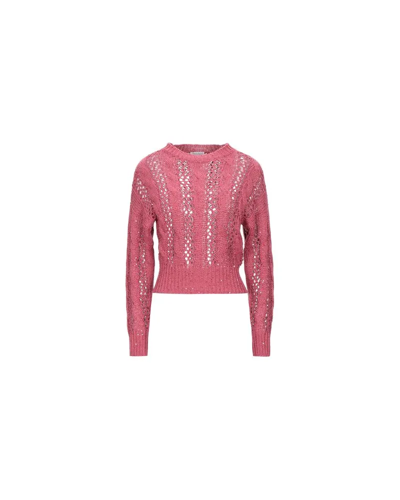 Brunello Cucinelli STRICKWAREN - Pulloverauf YOOX.COM Antikrosa