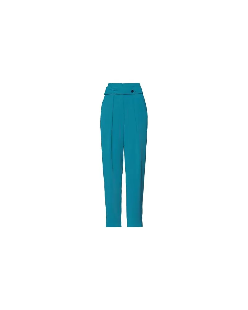 Simona Corsellini HOSEN & RÖCKE - Hosenauf YOOX.COM Aquamarin