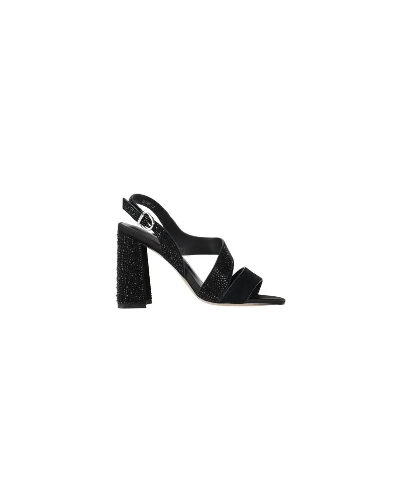 Luciano Barachini SCHUHE - Sandalenauf YOOX.COM Schwarz
