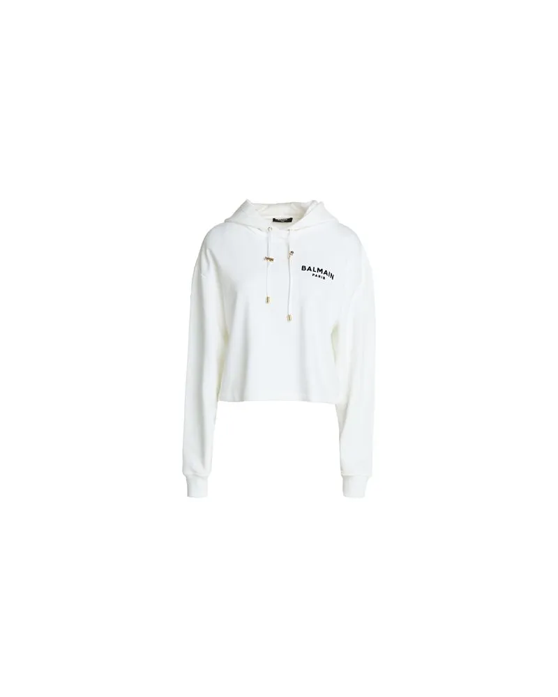 Balmain TOPS - Sweatshirtsauf YOOX.COM Weiß