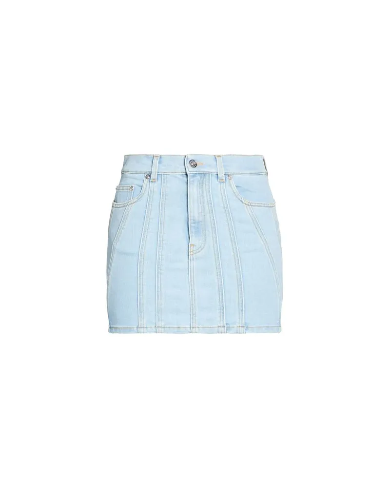 Thierry Mugler HOSEN & RÖCKE - Jeansröckeauf YOOX.COM Blau