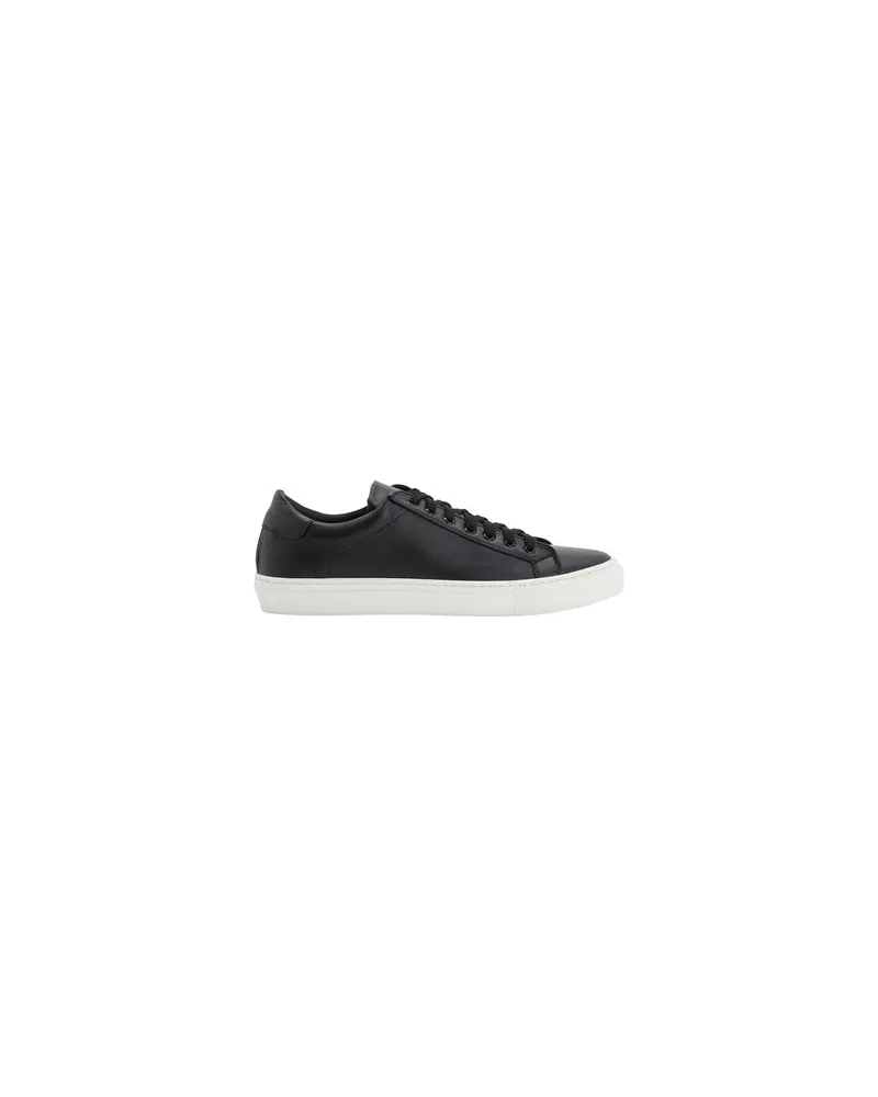8 by Yoox LEATHER LOW-TOP SNEAKERS  - SCHUHE - Sneakersauf YOOX.COM Schwarz