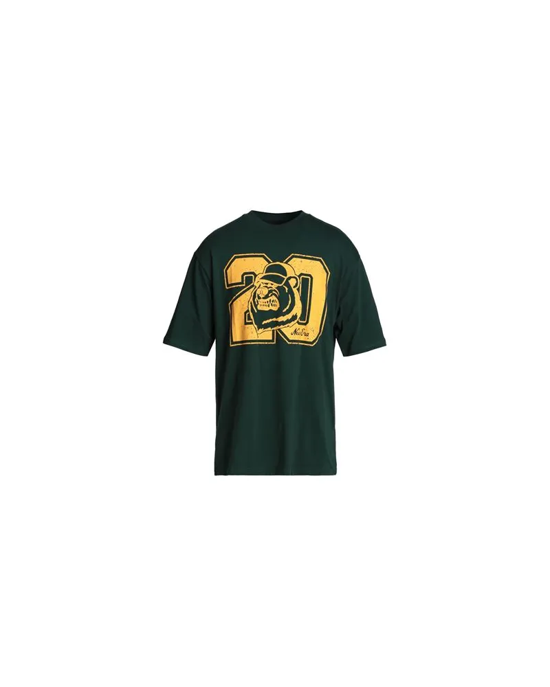 New Era NE LIFESTYLE OS TEE    - NE LIFESTYLE OS TEE - TOPS - T-shirtsauf YOOX.COM Dunkelgrün