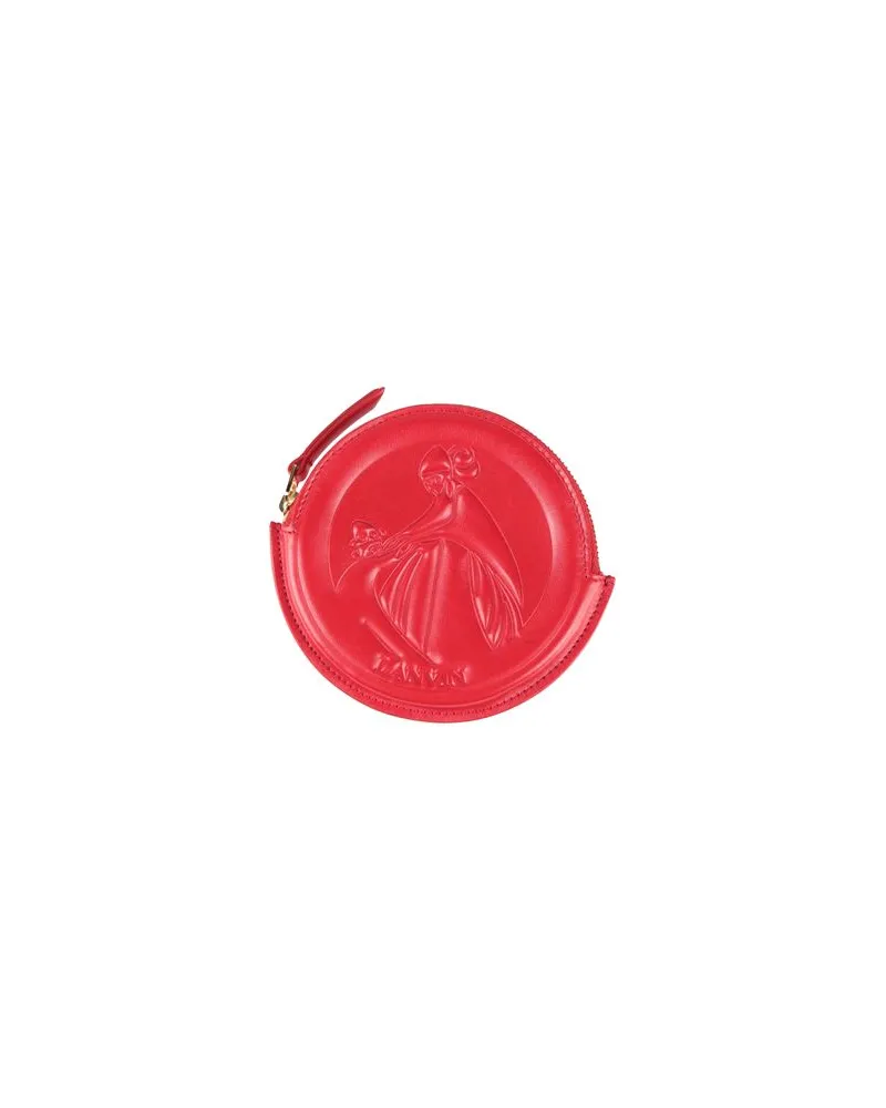 Lanvin Kleinlederwaren - Portemonnaiesauf YOOX.COM Rot