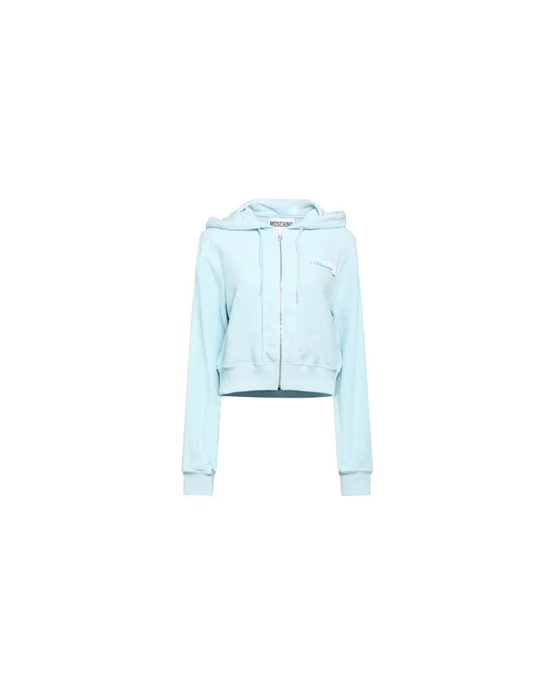Moschino TOPS - Sweatshirtsauf YOOX.COM Himmelblau