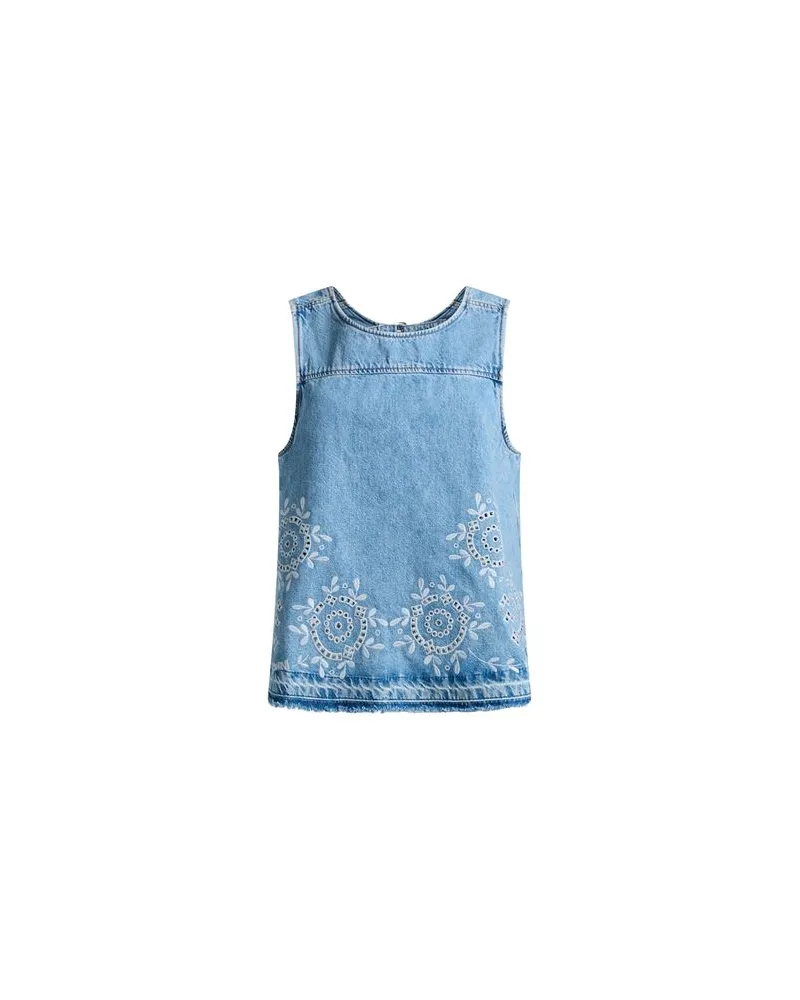 Ganni TOPS - Topsauf YOOX.COM Blau