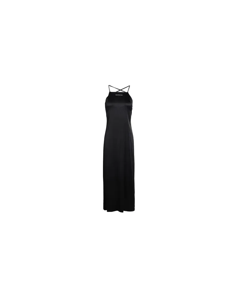Calvin Klein KLEIDER - Midi-Kleiderauf YOOX.COM Schwarz