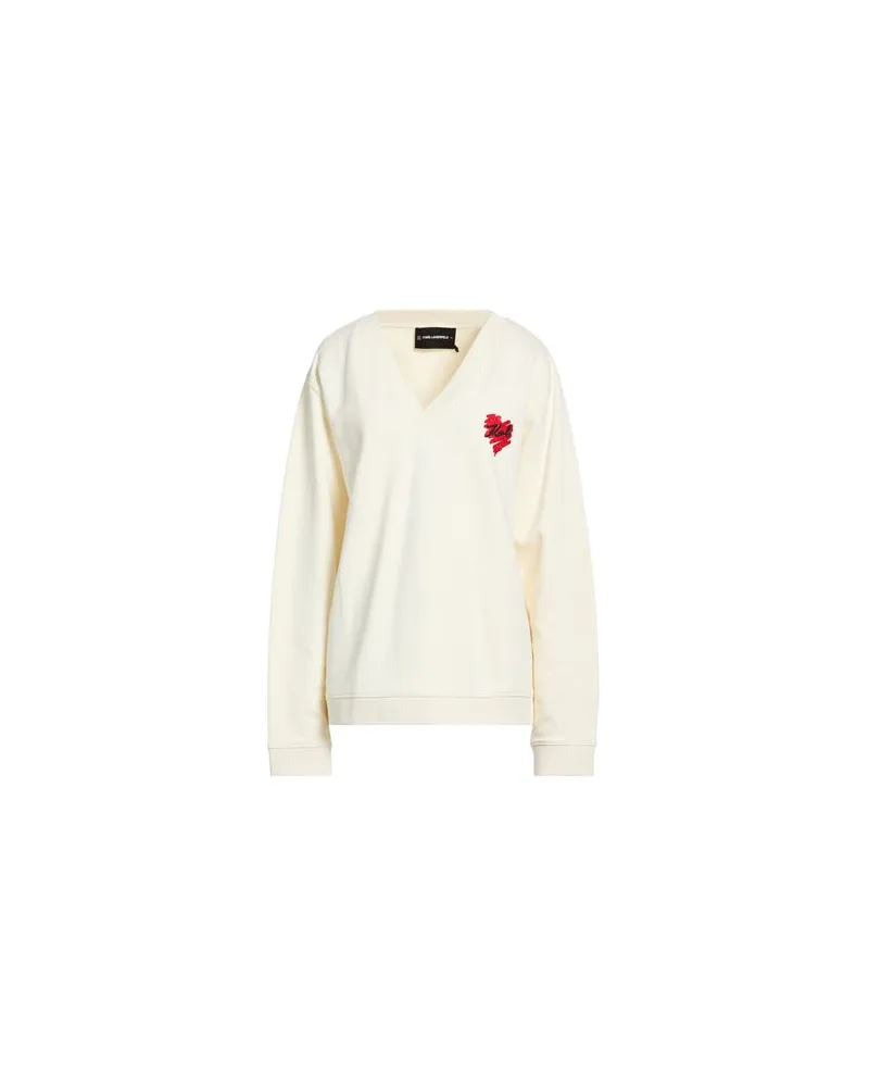 Karl Lagerfeld KARL CARES - TOPS - Sweatshirtsauf YOOX.COM Beige