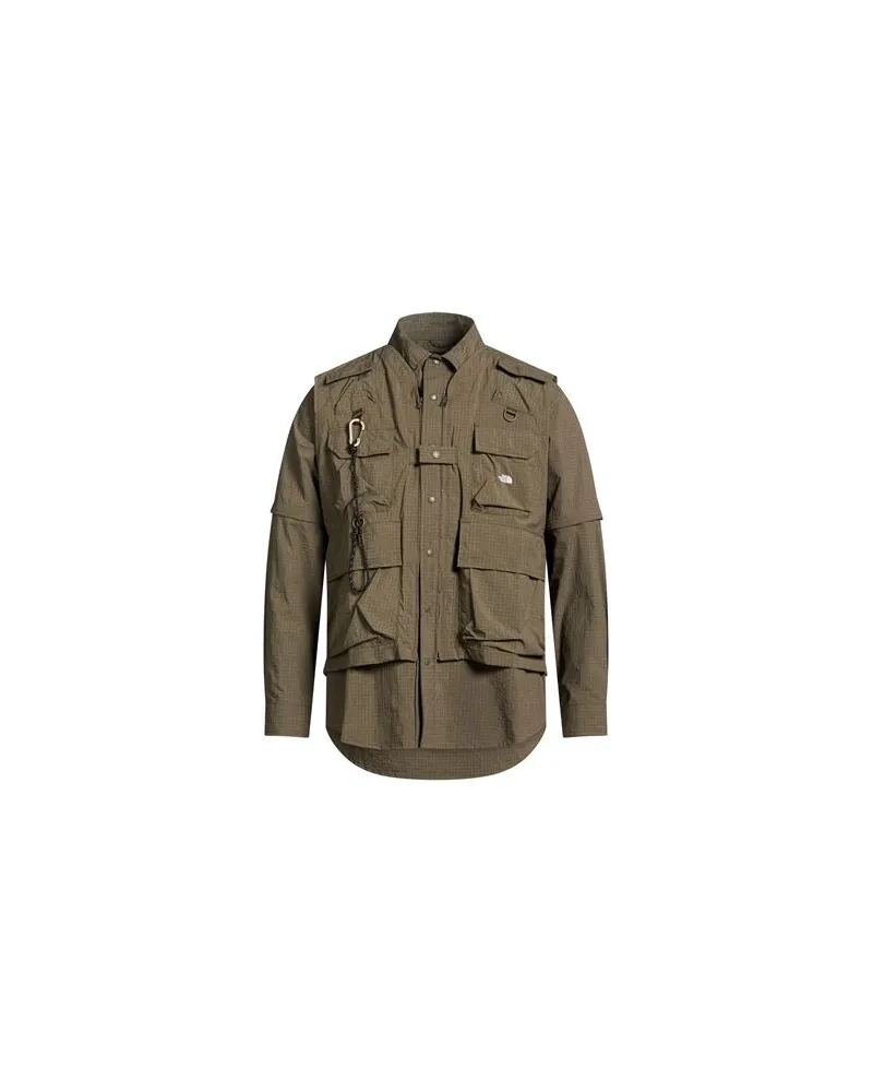 The North Face TOPS - Hemdenauf YOOX.COM Militärgrün