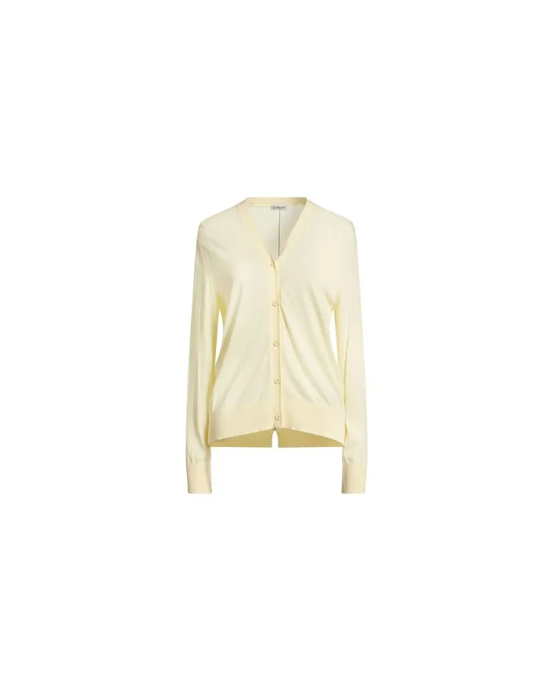 Burberry STRICKWAREN - Strickjackenauf YOOX.COM Pastellgelb