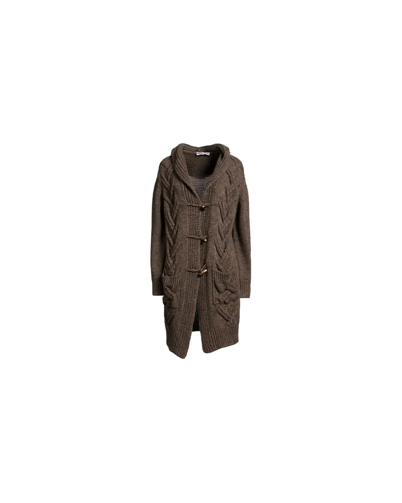 Biancoghiaccio JACKEN & MÄNTEL - Mäntelauf YOOX.COM Maulwurfsgrau