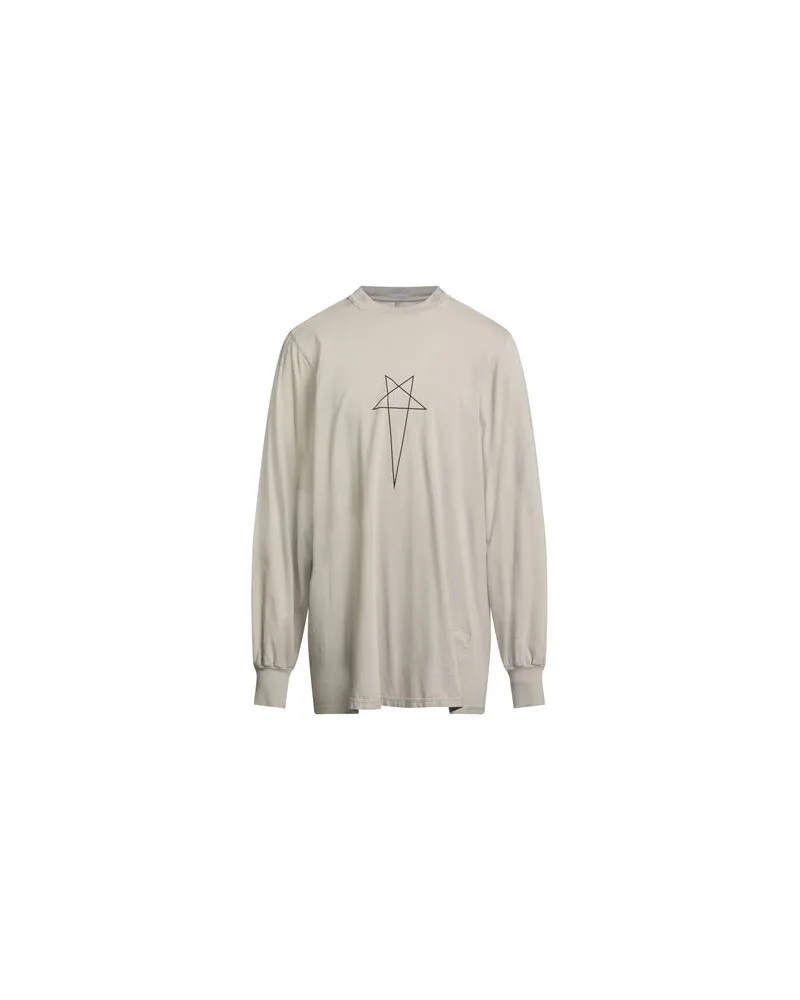 DRKSHDW by Rick Owens TOPS - T-shirtsauf YOOX.COM Hellgrau