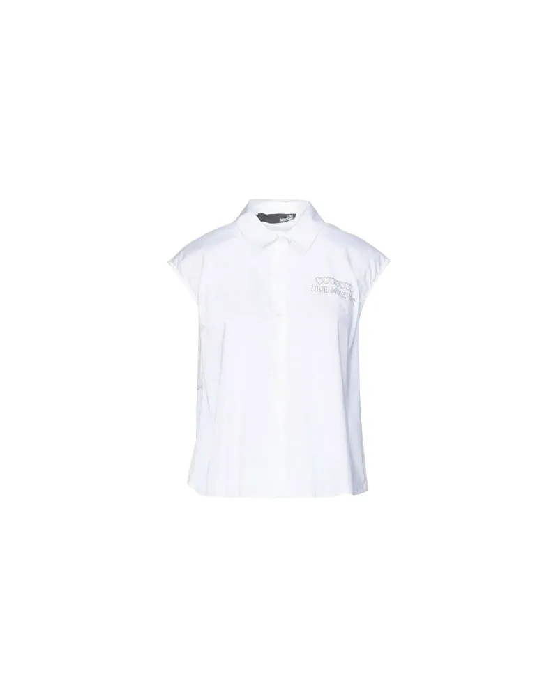 Moschino TOPS - Hemdenauf YOOX.COM Weiß