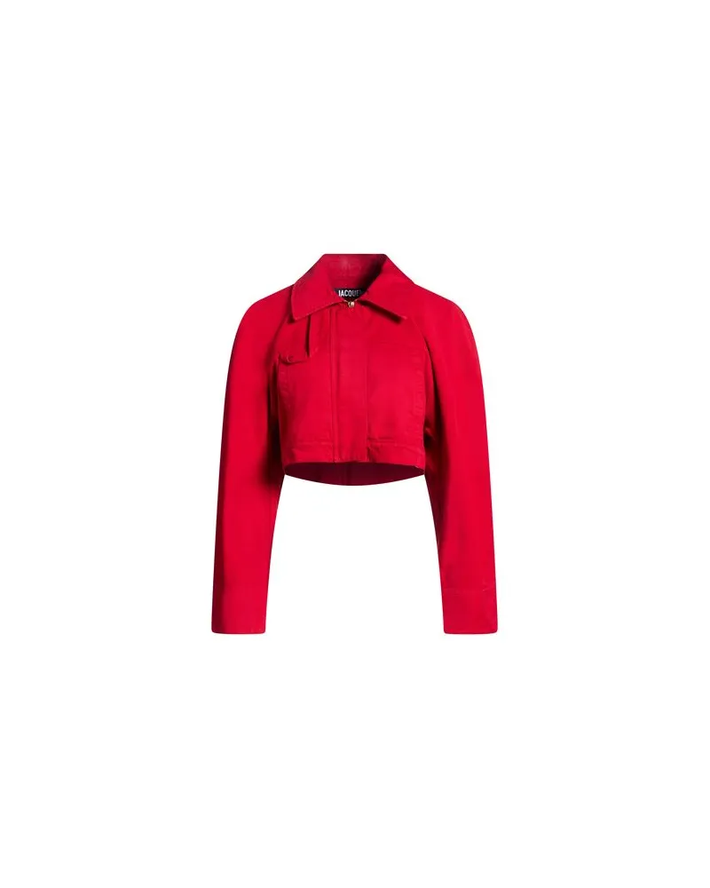 Jacquemus JACKEN & MÄNTEL - Jeansjacken/Mäntelauf YOOX.COM Rot