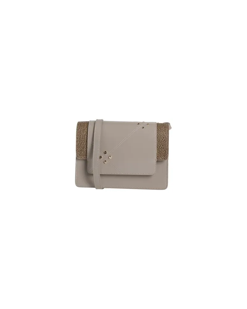 Borbonese TASCHEN - Umhängetascheauf YOOX.COM Maulwurfsgrau