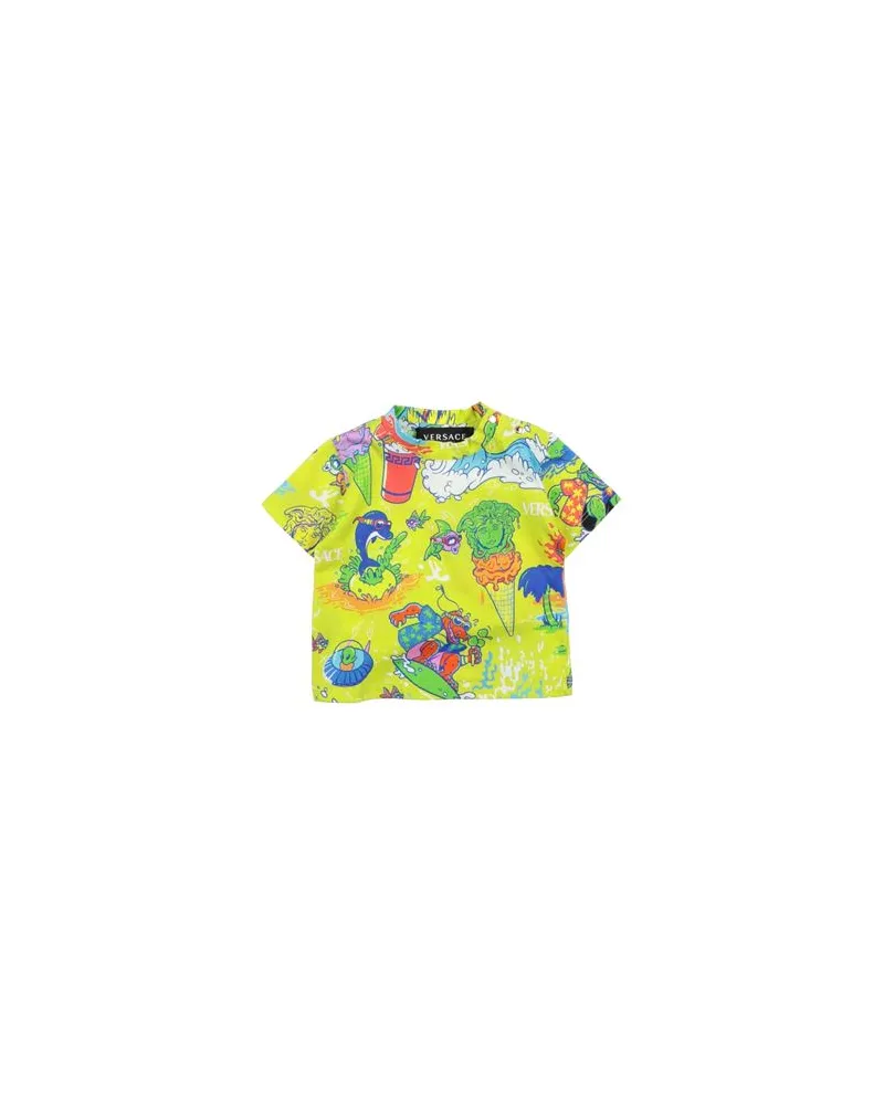 Versace TOPS - T-shirtsauf YOOX.COM Limettengrün