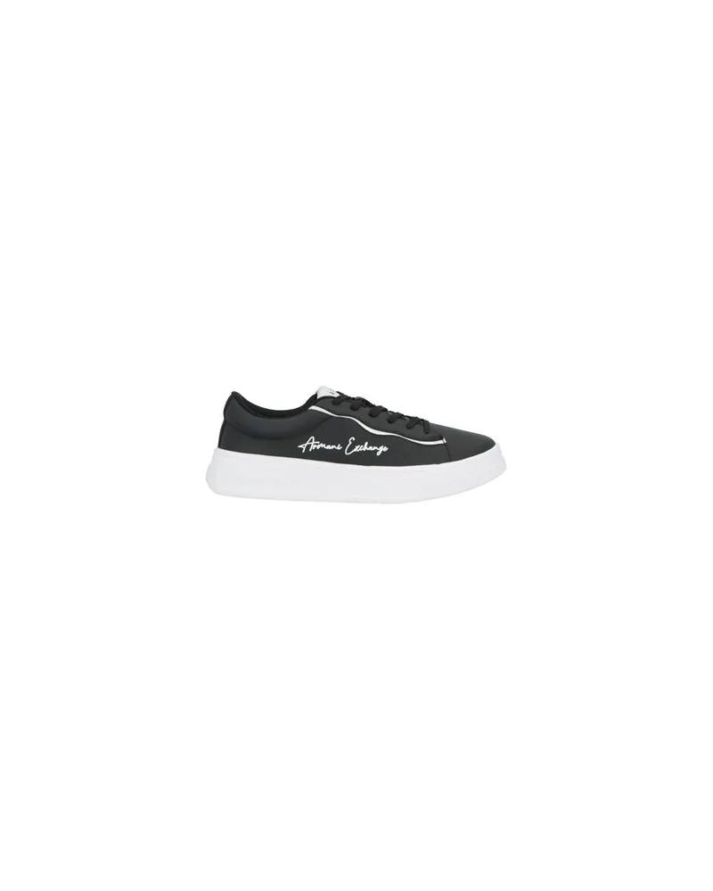 Armani Exchange SCHUHE - Sneakersauf YOOX.COM Schwarz