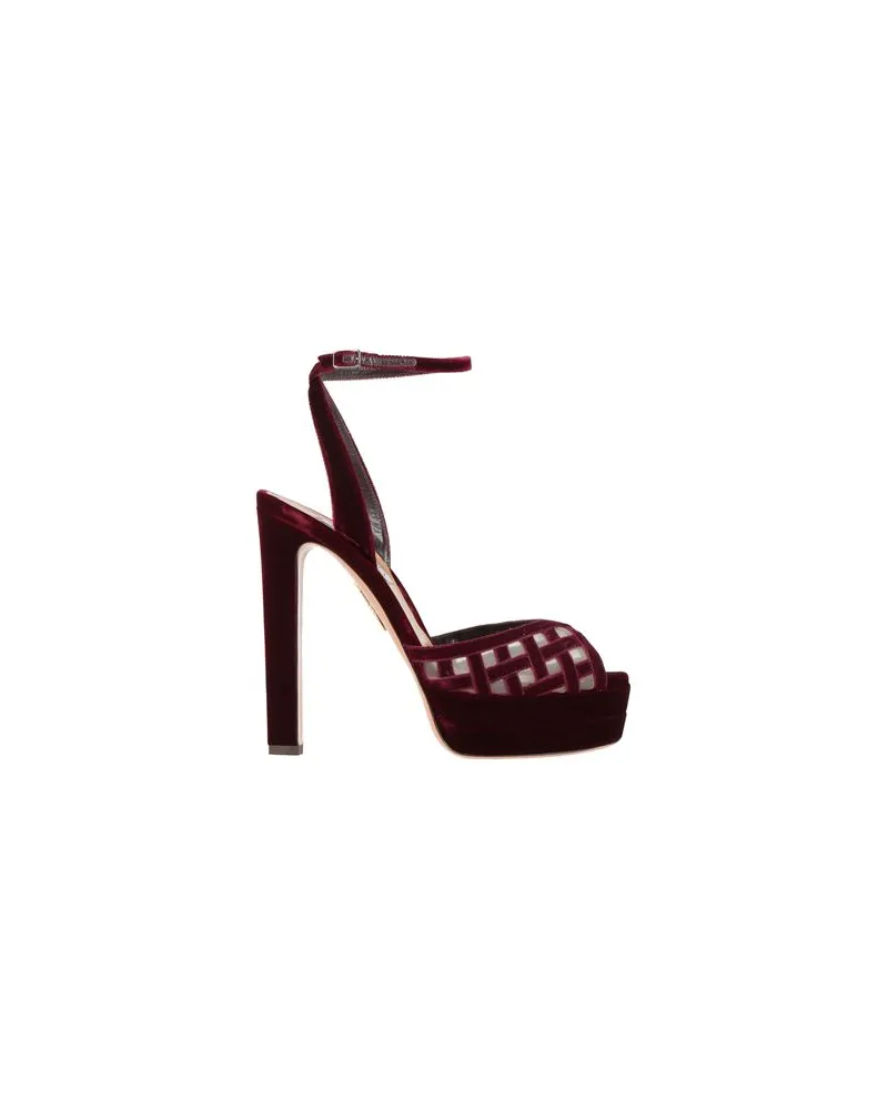 Aquazzura SCHUHE - Sandalenauf YOOX.COM Bordeaux