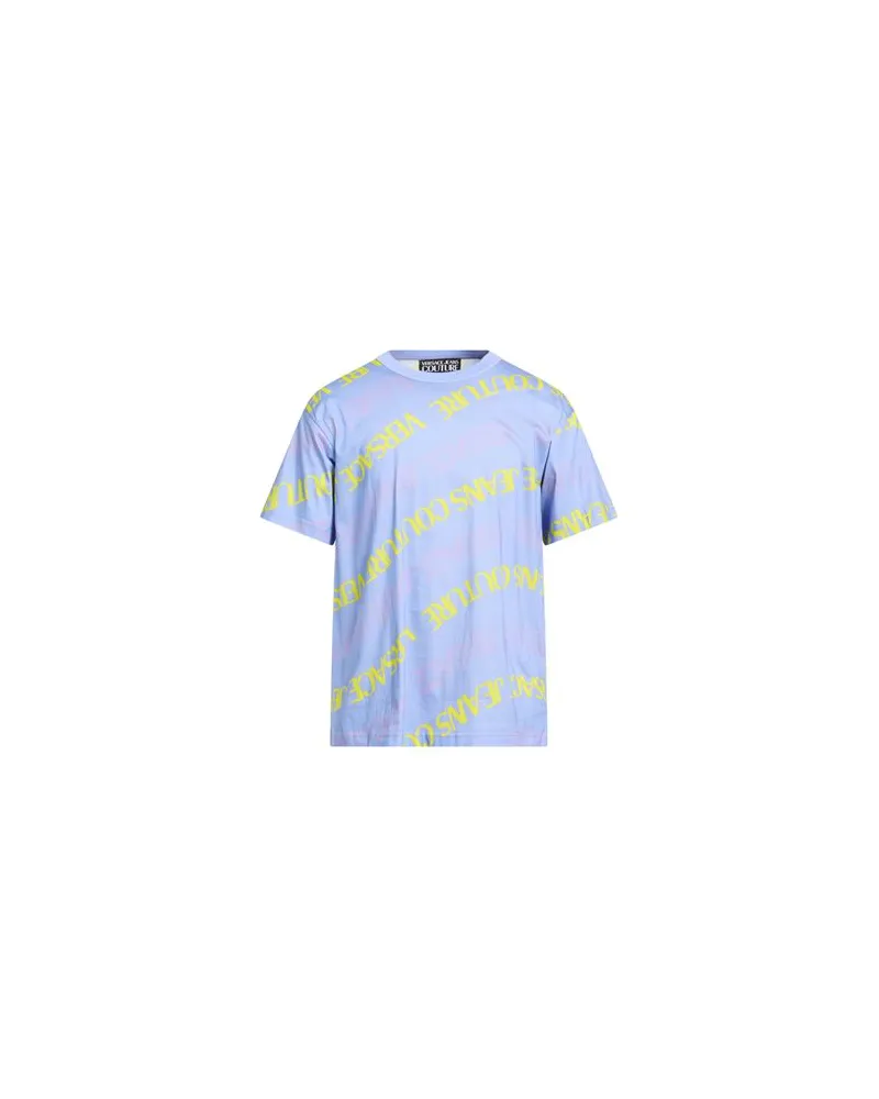 Versace Jeans TOPS - T-shirtsauf YOOX.COM Hellblau