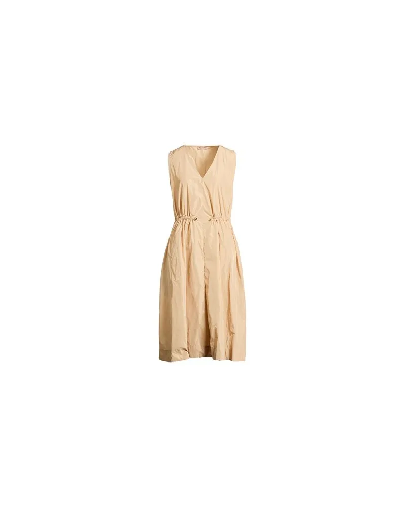 Twin-Set KLEIDER - Midi-Kleiderauf YOOX.COM Beige