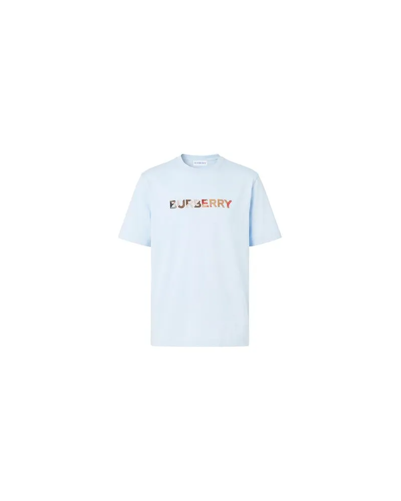 Burberry TOPS - T-shirtsauf YOOX.COM Himmelblau