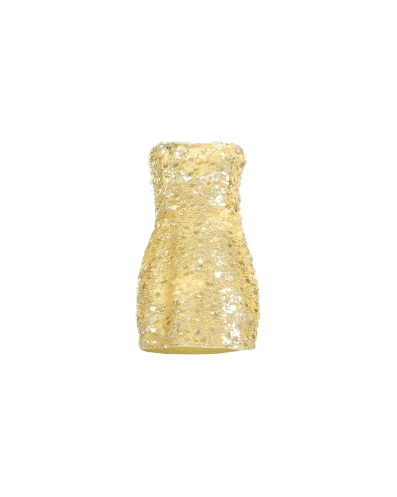 Retrofête KLEIDER - Mini-Kleiderauf YOOX.COM Pastellgelb