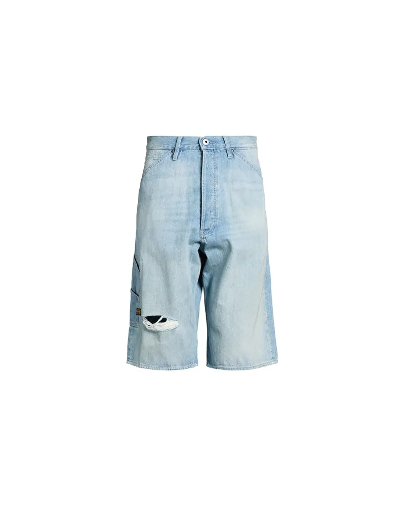 G-STAR RAW HOSEN & RÖCKE - Jeansshortsauf YOOX.COM Blau
