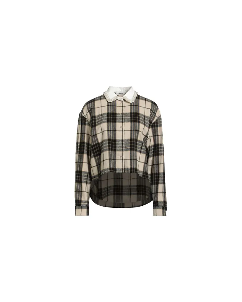 Sandro TOPS - Hemdenauf YOOX.COM Beige