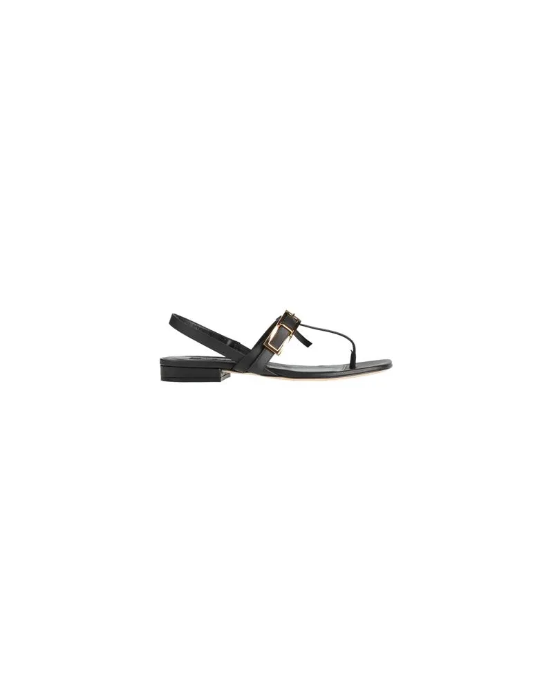 Sergio Rossi SCHUHE - Zehentrennerauf YOOX.COM Schwarz
