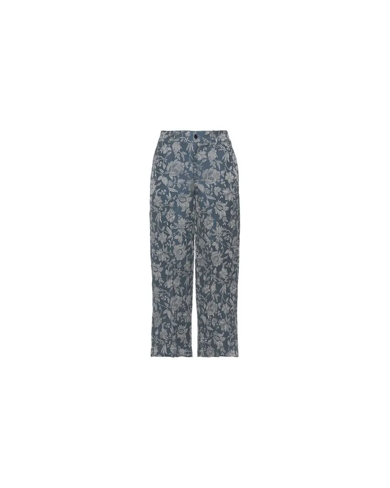 Dondup HOSEN & RÖCKE - Hosenauf YOOX.COM Taubenblau