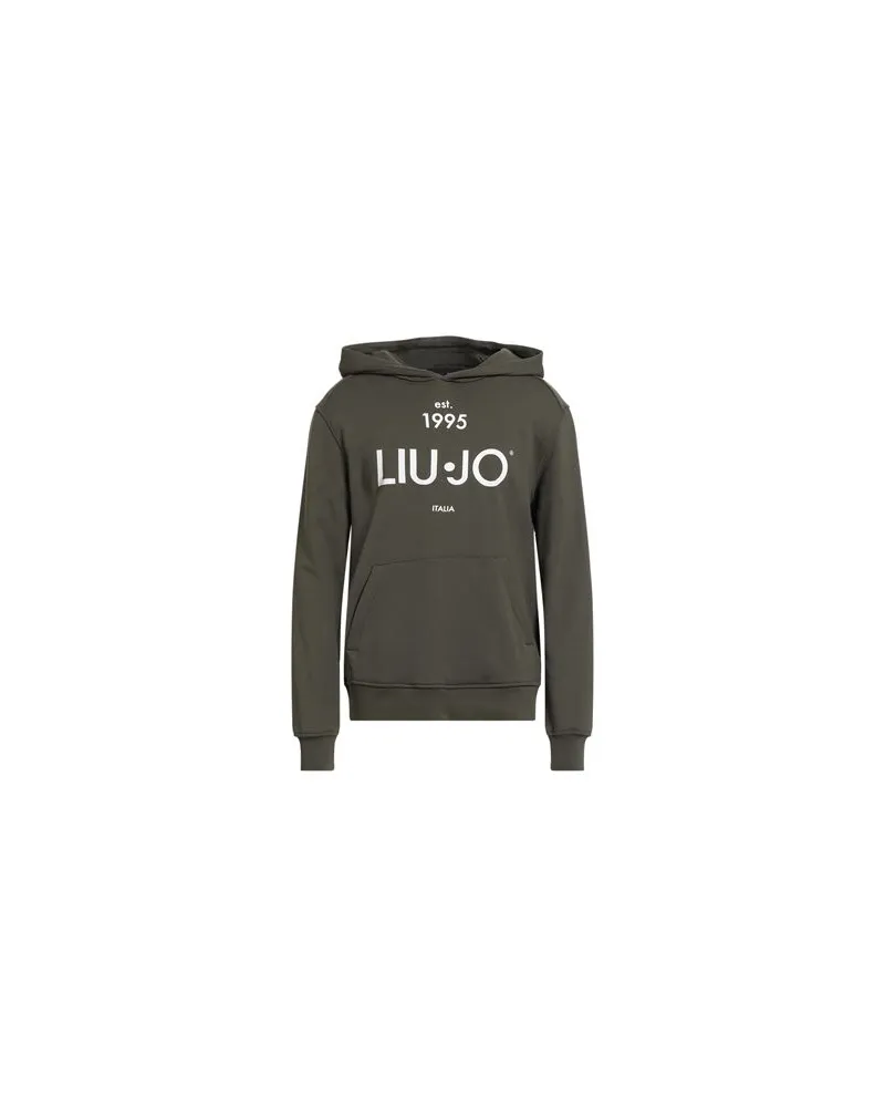 Liu Jo TOPS - Sweatshirtsauf YOOX.COM Militärgrün