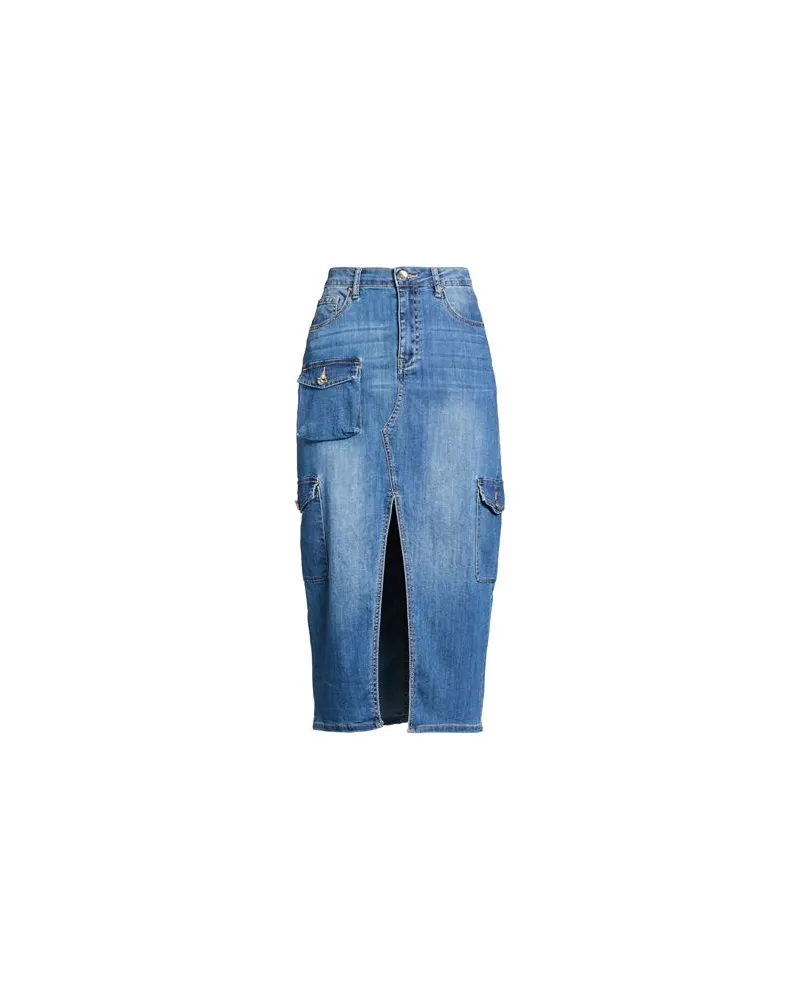 Take Two HOSEN & RÖCKE - Jeansröckeauf YOOX.COM Blau