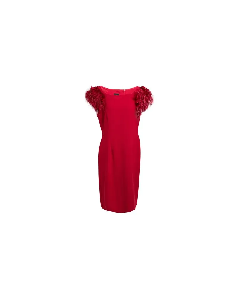 Hanita KLEIDER - Midi-Kleiderauf YOOX.COM Ziegelrot