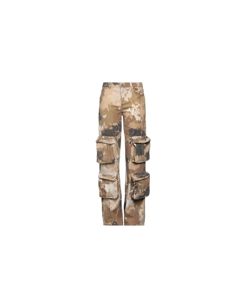Blumarine HOSEN & RÖCKE - Jeanshosenauf YOOX.COM Khaki