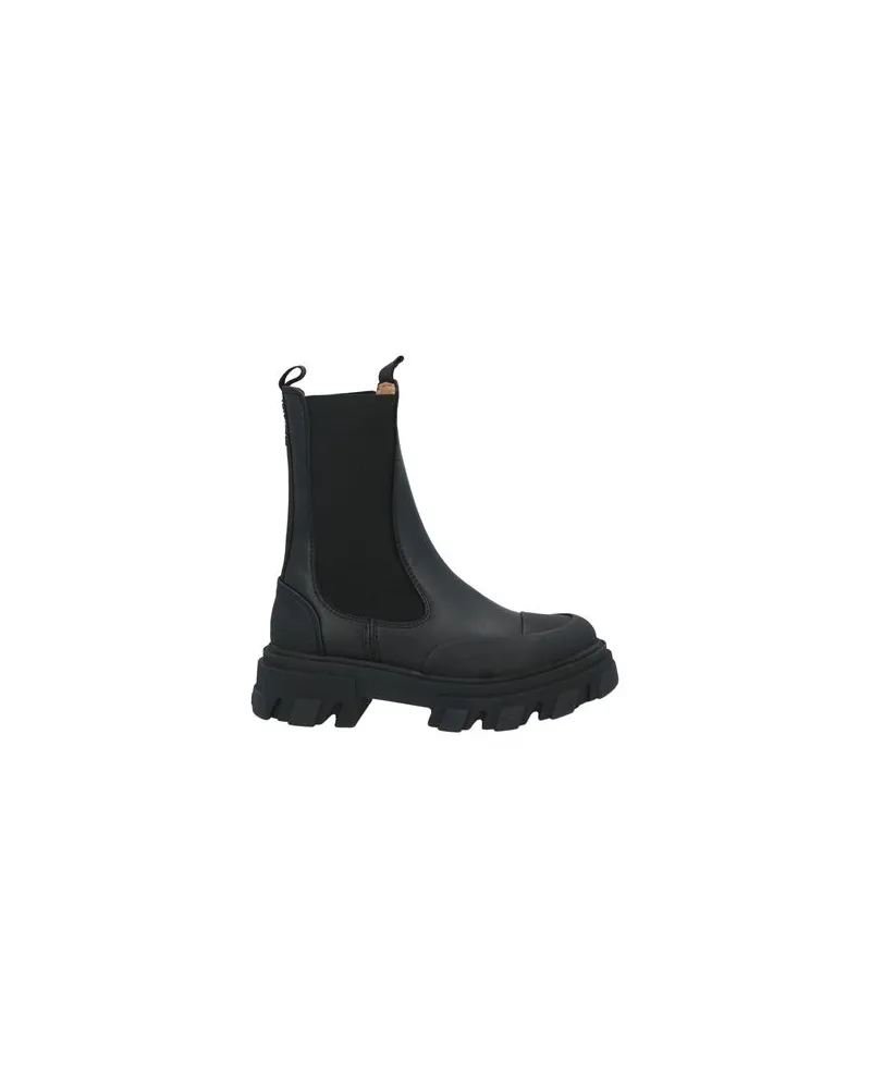Ganni SCHUHE - Stiefelettenauf YOOX.COM Schwarz